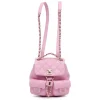 Chanel Vintage - Small Quilted Caviar Duma Pockets Drawstring Backpack - Pink - Leather and Lambskin Handbag - Luxury - Avvenice