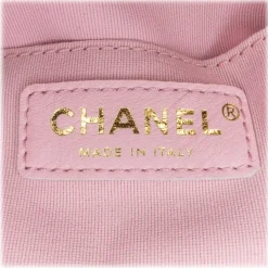 Chanel Vintage - Small Quilted Caviar Duma Pockets Drawstring Backpack - Pink - Leather and Lambskin Handbag - Luxury - Avvenice
