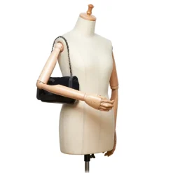 Chanel Vintage - Sport Line Chain Shoulder Bag - Black - Canvas and Vinyl Handbag - Luxury High Quality - Avvenice