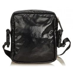 Chanel Vintage - Sports Line Crossbody Bag - Black - Canvas Handbag - Luxury High Quality - Avvenice