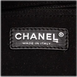 Chanel Vintage - Unlimited Tote Bag - Silver - Canvas Handbag - Luxury High Quality - Avvenice