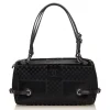 Chanel Vintage - Velour Shoulder Bag - Black - Leather and Lambskin Handbag - Luxury High Quality - Avvenice
