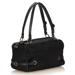 Chanel Vintage - Velour Shoulder Bag - Black - Leather and Lambskin Handbag - Luxury High Quality - Avvenice