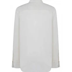 Chloé - Buttercream Smoking Shirt - Chloé Exclusive Luxury Collection - Avvenice