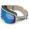 Chloé - Cassidy Ski Goggles - Ivory Blue - Chloé Eyewear - Avvenice