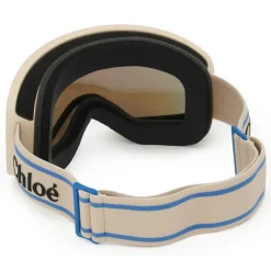 Chloé - Cassidy Ski Goggles - Ivory Blue - Chloé Eyewear - Avvenice