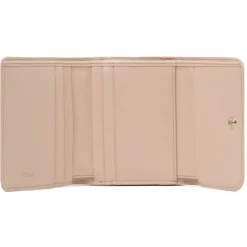 Chloé - Cement Pink Sense Small Wallet - Chloé Exclusive Luxury Collection - Avvenice