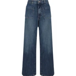 Chloé - Dark Blue Bootcut Denim Jeans - Chloé Exclusive Luxury Collection - Avvenice