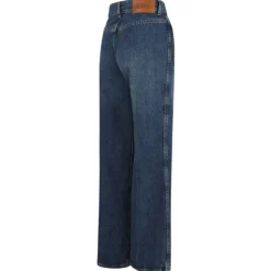Chloé - Dark Blue Bootcut Denim Jeans - Chloé Exclusive Luxury Collection - Avvenice