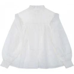 Chloé - Embroidered Stars Off-White Shirt - Chloé Exclusive Luxury Collection - Avvenice