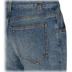 Chloé - Foggy Blue Bootcut Jeans - Chloé Exclusive Luxury Collection - Avvenice