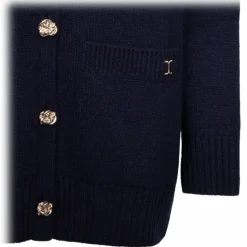 Chloé - Navy Blue Cardigan - Chloé Exclusive Luxury Collection - Avvenice
