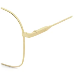 Chloé - Palma Rectangular Eyeglasses in Metal - Gold - Chloé Eyewear - Avvenice