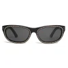 Céline - 07 Sunglasses in Acetate with Crystals and Metal - Black - Sunglasses - Céline Eyewear - Avvenice