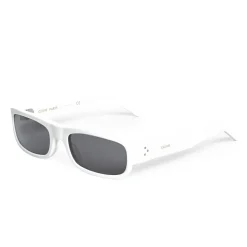 Céline - 03 Sunglasses in Acetate - Optic White - Sunglasses - Céline Eyewear - Avvenice