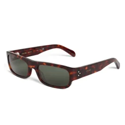Céline - 03 Sunglasses in Acetate - Red Havana - Sunglasses - Céline Eyewear - Avvenice