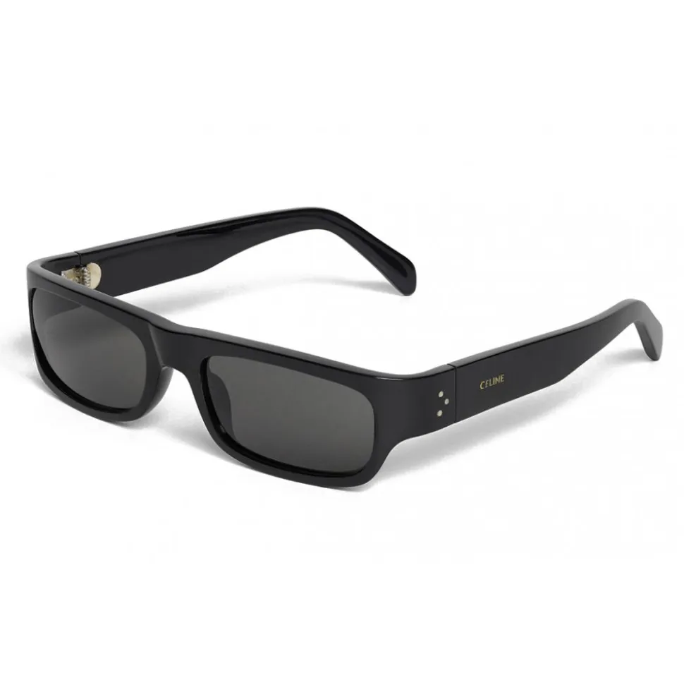 Céline - 03 Sunglasses in Acetate - Black - Sunglasses - Céline Eyewear - Avvenice