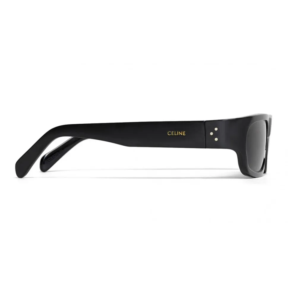 Céline - 03 Sunglasses in Acetate - Black - Sunglasses - Céline Eyewear - Avvenice