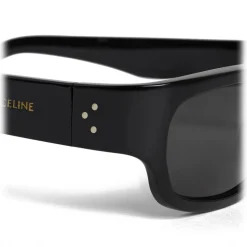 Céline - 03 Sunglasses in Acetate - Black - Sunglasses - Céline Eyewear - Avvenice