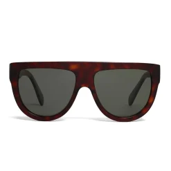 Céline - Aviator Sunglasses in Acetate - Red Havana - Sunglasses - Céline Eyewear - Avvenice