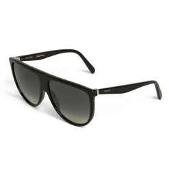 Céline - Aviator Sunglasses in Acetate - Black Slim - Sunglasses - Céline Eyewear - Avvenice