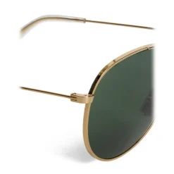 Céline - Aviator Sunglasses in Metal 02 - Gold - Sunglasses - Céline Eyewear - Avvenice