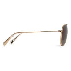 Céline - Aviator Sunglasses in Metal 01 - Gold Polarized - Sunglasses - Céline Eyewear - Avvenice