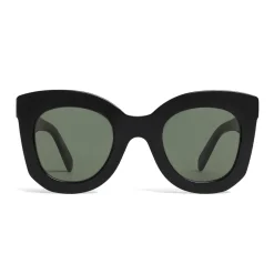 Céline - Aviator Sunglasses in Acetate - Black - Sunglasses - Céline Eyewear - Avvenice