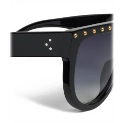 Céline - Aviator Sunglasses in Acetate - Black - Sunglasses - Céline Eyewear - Avvenice