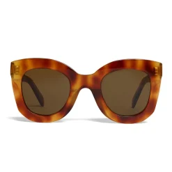 Céline - Aviator Sunglasses in Acetate - Light Blonde Havana - Sunglasses - Céline Eyewear - Avvenice