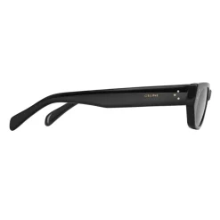 Céline - Black Frame 16 Sunglasses in Acetate - Black - Sunglasses - Céline Eyewear - Avvenice