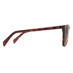 Céline - Black Frame 18 Sunglasses in Acetate with Polarized Lenses - Red Havana - Sunglasses - Céline Eyewear - Avvenice
