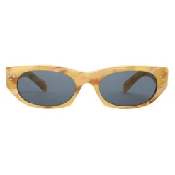 Céline - Black Frame 16 Sunglasses in Acetate - Blonde Horn - Sunglasses - Céline Eyewear - Avvenice