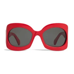 Céline - Butterfly Sunglasses in Acetate - Red - Sunglasses - Céline Eyewear - Avvenice