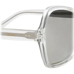 Céline - Butterfly Sunglasses in Acetate - Crystal - Sunglasses - Céline Eyewear - Avvenice
