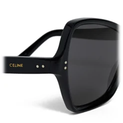 Céline - Butterfly Sunglasses in Acetate - Black - Sunglasses - Céline Eyewear - Avvenice
