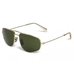 Céline - Butterfly Sunglasses in Metal 05 - Gold Green - Sunglasses - Céline Eyewear - Avvenice