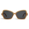 Céline - Butterfly Sunglasses in Acetate - Transparent Mustard - Sunglasses - Céline Eyewear - Avvenice