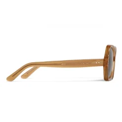 Céline - Butterfly Sunglasses in Acetate - Transparent Mustard - Sunglasses - Céline Eyewear - Avvenice