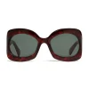 Céline - Butterfly Sunglasses in Acetate - Red Havana - Sunglasses - Céline Eyewear - Avvenice
