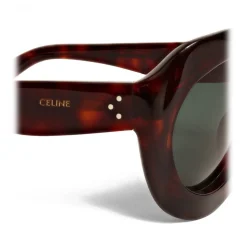 Céline - Butterfly Sunglasses in Acetate - Red Havana - Sunglasses - Céline Eyewear - Avvenice