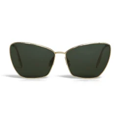 Céline - Butterfly Sunglasses in Metal - Gold - Sunglasses - Céline Eyewear - Avvenice