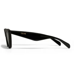 Céline - Cat Eye Sunglasses in Acetate - Black - Sunglasses - Céline Eyewear - Avvenice