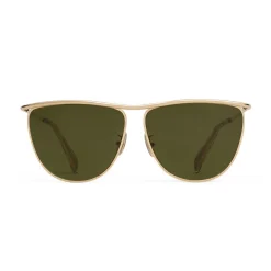 Céline - Cat Eye Sunglasses in Metal 08 X Andy - Gold Green - Sunglasses - Céline Eyewear - Avvenice
