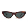 Céline - Cat Eye Sunglasses in Acetate - Blonde Havana - Sunglasses - Céline Eyewear - Avvenice