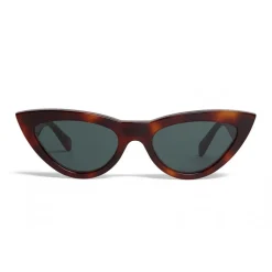 Céline - Cat Eye Sunglasses in Acetate - Blonde Havana - Sunglasses - Céline Eyewear - Avvenice