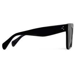 Céline - Cat Eye Sunglasses in Acetate with Polarized Lenses - Black - Sunglasses - Céline Eyewear - Avvenice