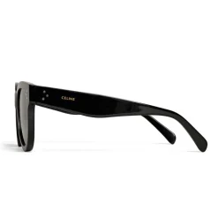 Céline - Classic Cat Eye Sunglasses in Acetate - Black - Sunglasses - Céline Eyewear - Avvenice