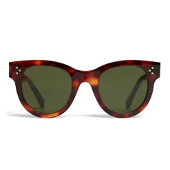 Céline - Classic Cat Eye Sunglasses in Acetate - Dark Havana - Sunglasses - Céline Eyewear - Avvenice