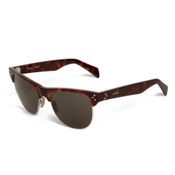 Céline - Classic Sunglasses 13 in Acetate - Red Havana - Sunglasses - Céline Eyewear - Avvenice